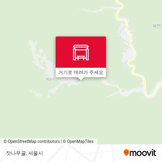 잣나무골 지도