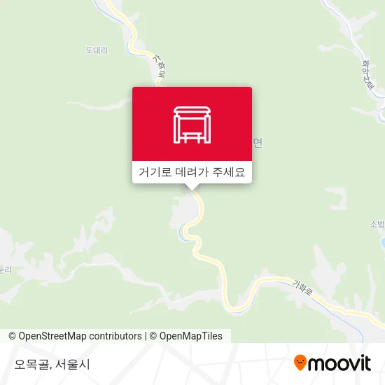 오목골 지도