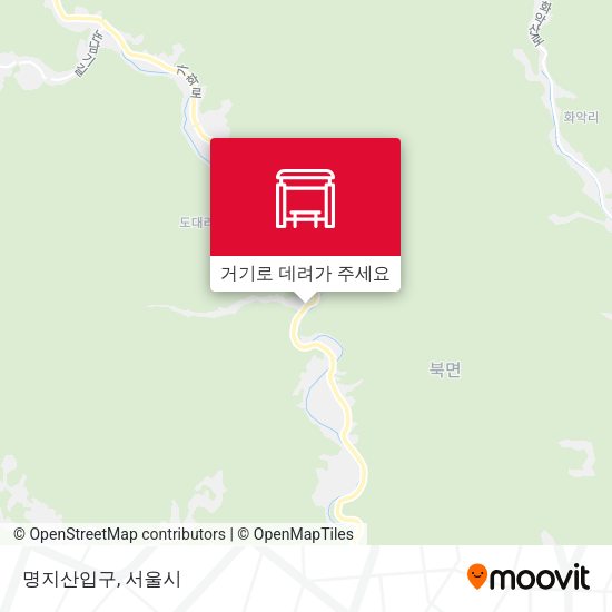 명지산입구 지도