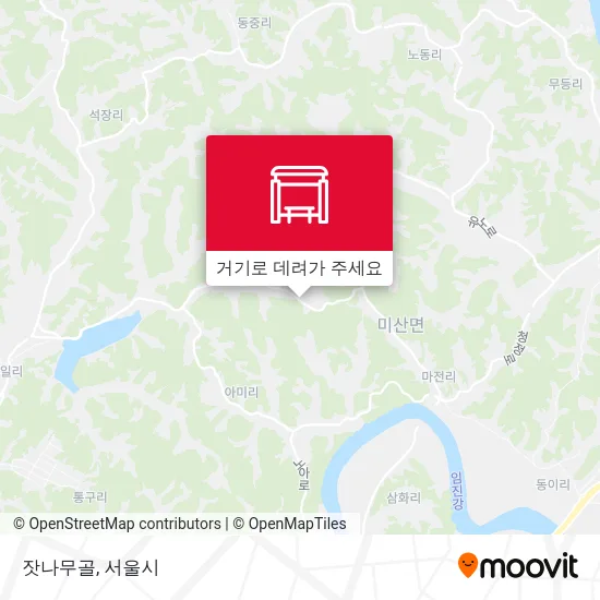 잣나무골 지도
