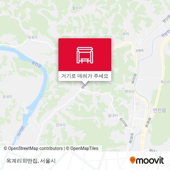 옥계리외딴집 지도