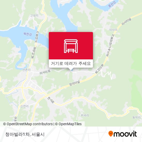 청아빌라1차 지도