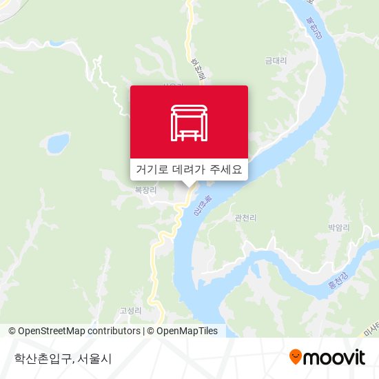 학산촌입구 지도