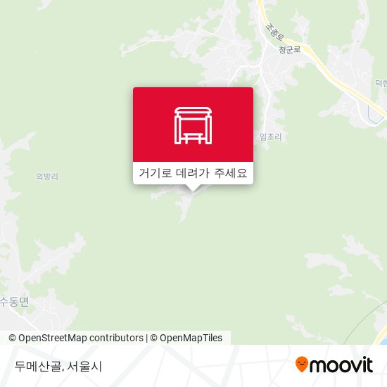 두메산골 지도