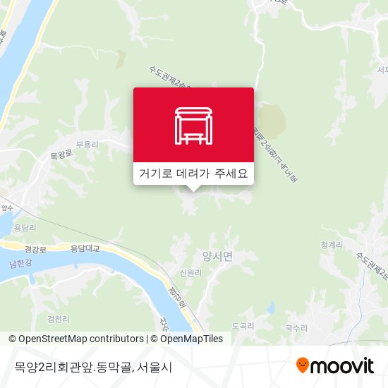 목양2리회관앞.동막골 지도