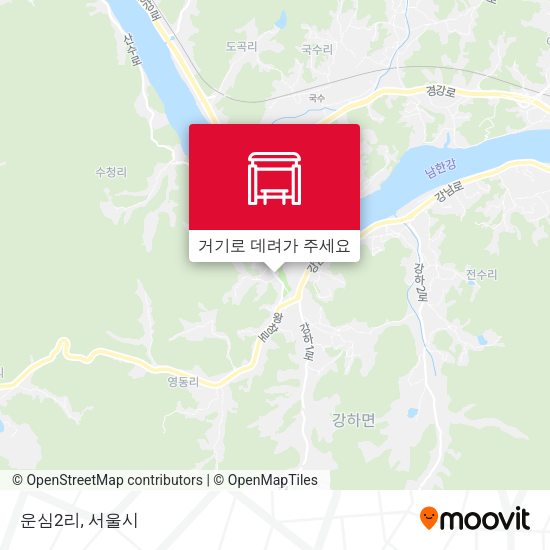 운심2리 지도