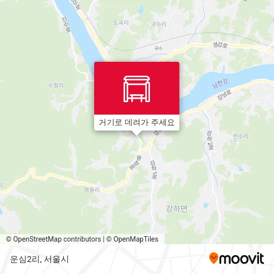 운심2리 지도