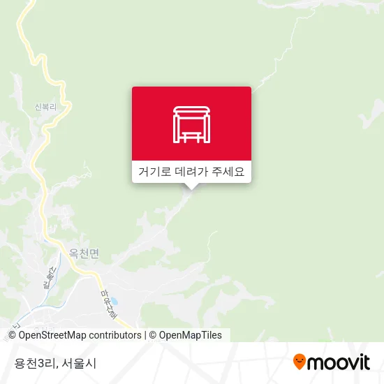 용천3리 지도