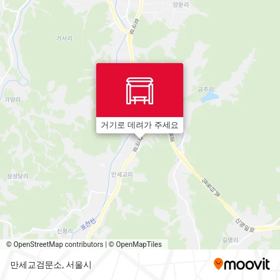 만세교검문소 지도