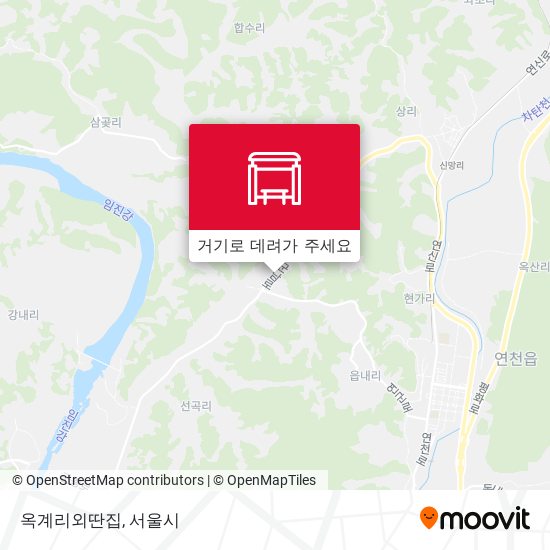 옥계리외딴집 지도