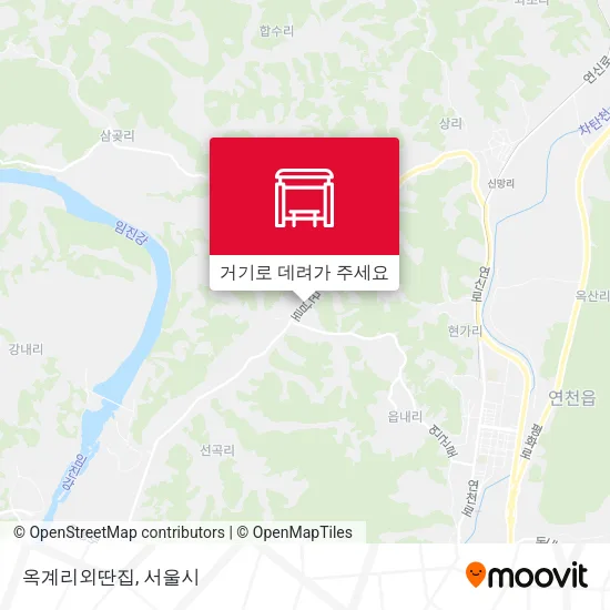 옥계리외딴집 지도