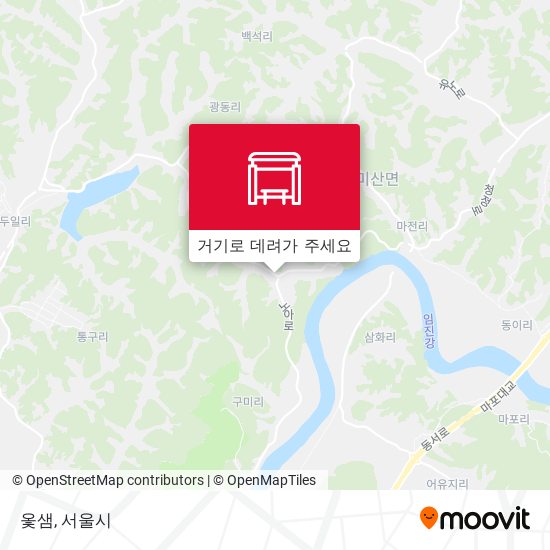옻샘 지도