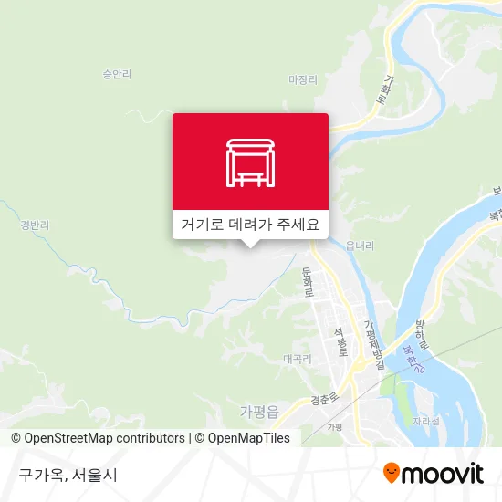 구가옥 지도