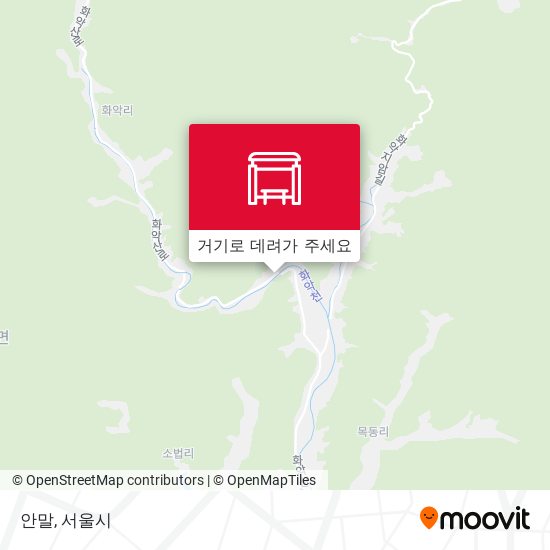 안말 지도