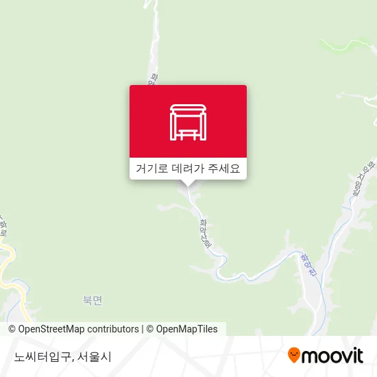 노씨터입구 지도