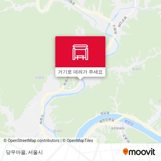 당무마을 지도