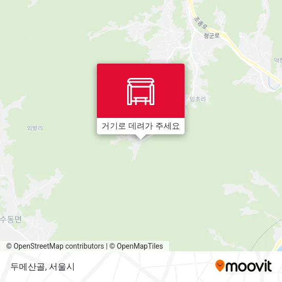 두메산골 지도