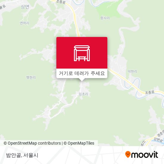 밤안골 지도