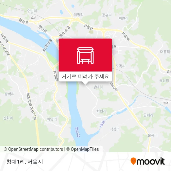 창대1리 지도