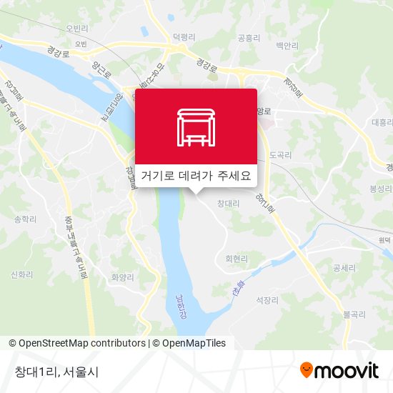 창대1리 지도