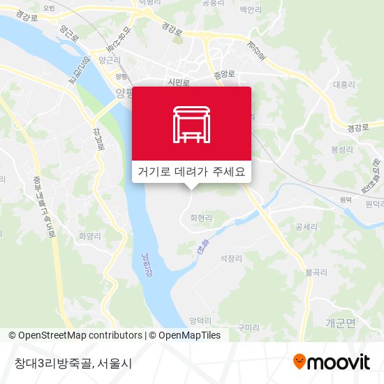창대3리방죽골 지도
