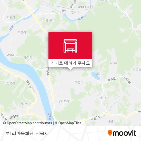 부1리마을회관 지도