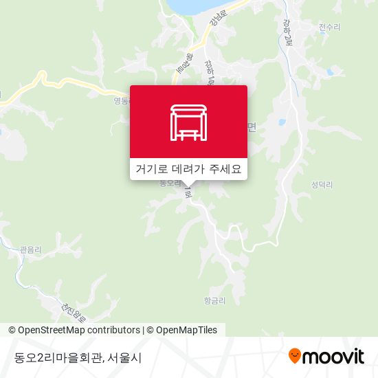 동오2리마을회관 지도