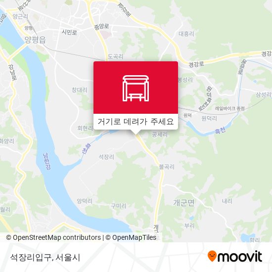석장리입구 지도