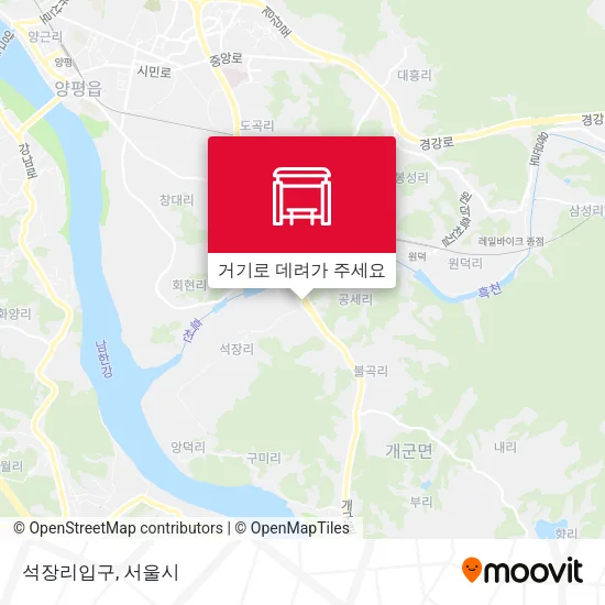 석장리입구 지도