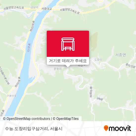 수능.도장리입구삼거리 지도