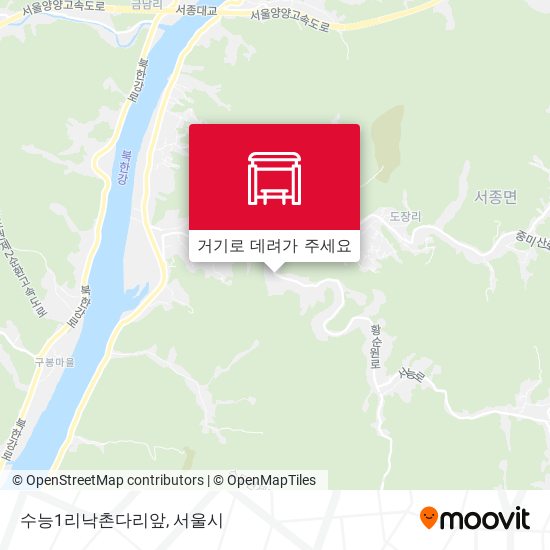 수능1리낙촌다리앞 지도