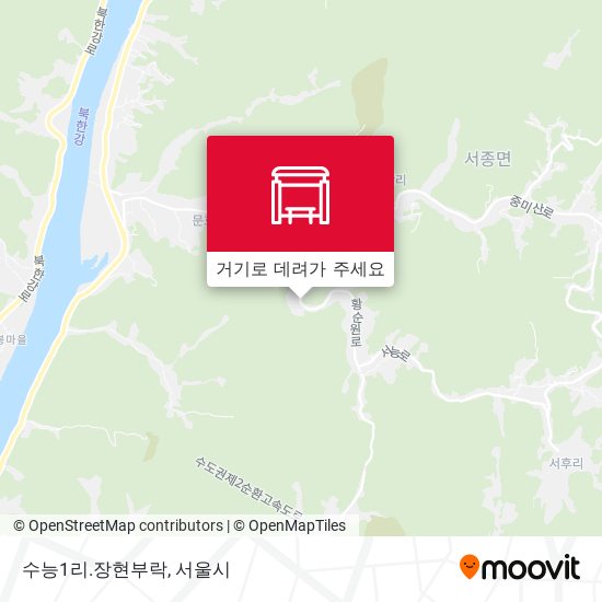 수능1리.장현부락 지도