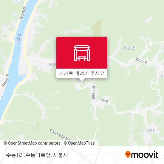 수능1리.수능마트앞 지도