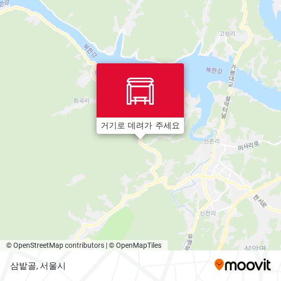삼밭골 지도