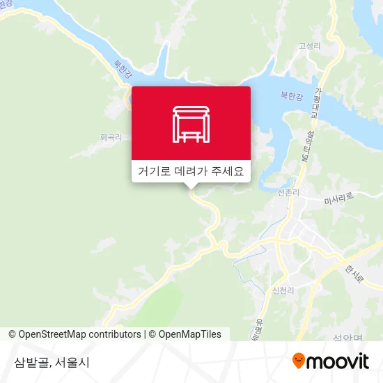 삼밭골 지도