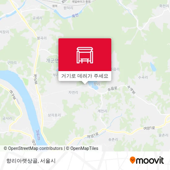 향리아랫상골 지도
