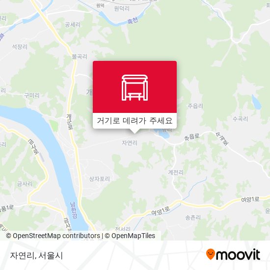 자연리 지도