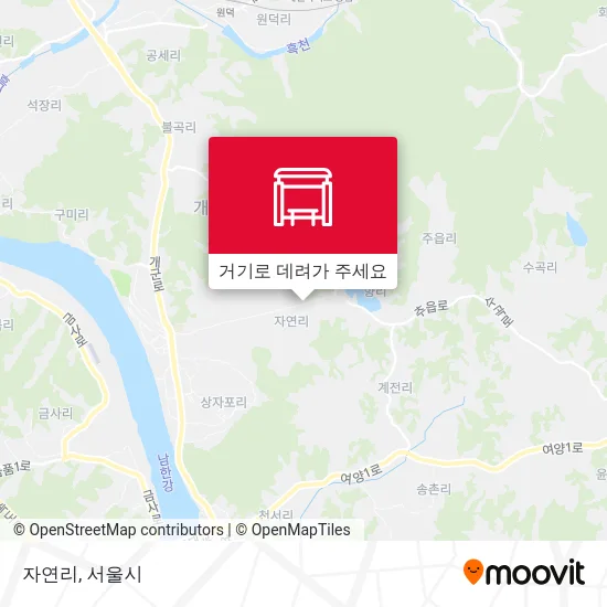 자연리 지도