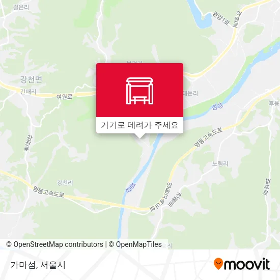 가마섬 지도