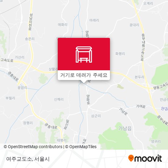 여주교도소 지도