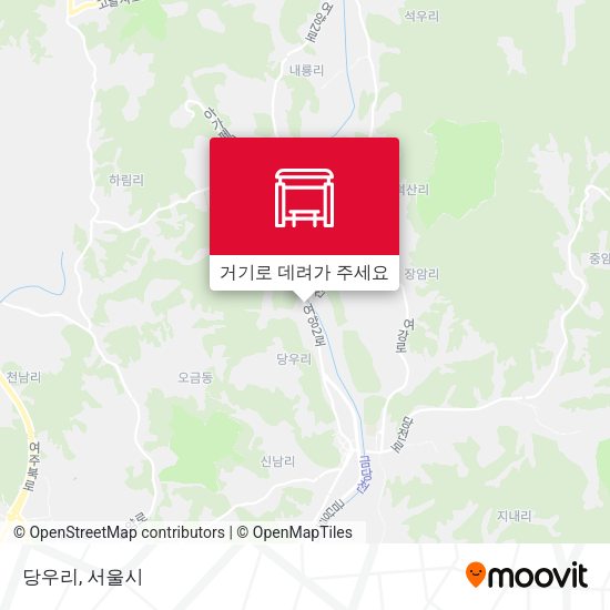 당우리 지도