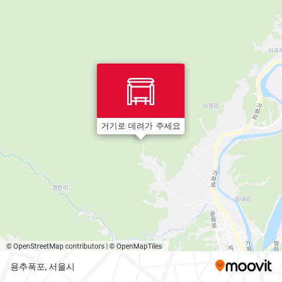 용추폭포 지도