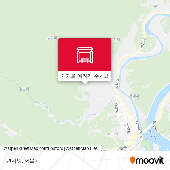 관사앞 지도