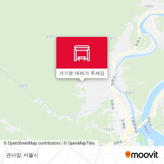 관사앞 지도