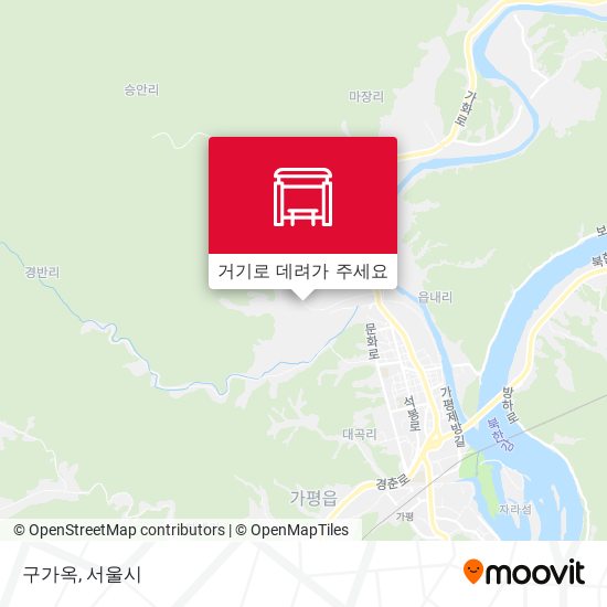 구가옥 지도