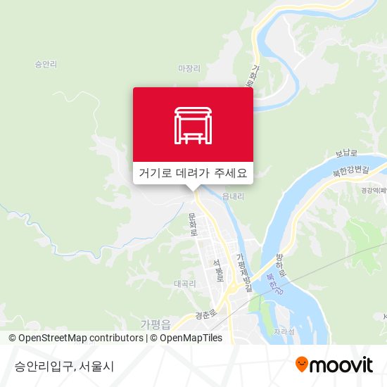 승안리입구 지도