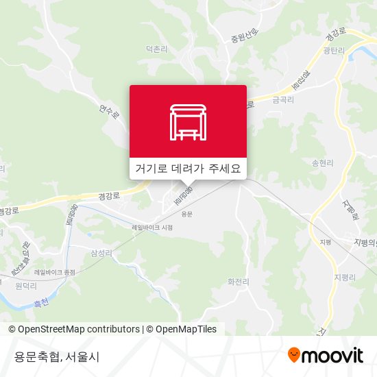 용문축협 지도