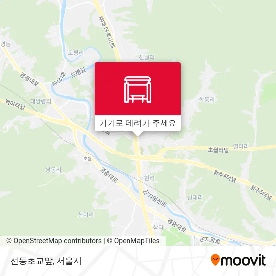 선동초교앞 지도