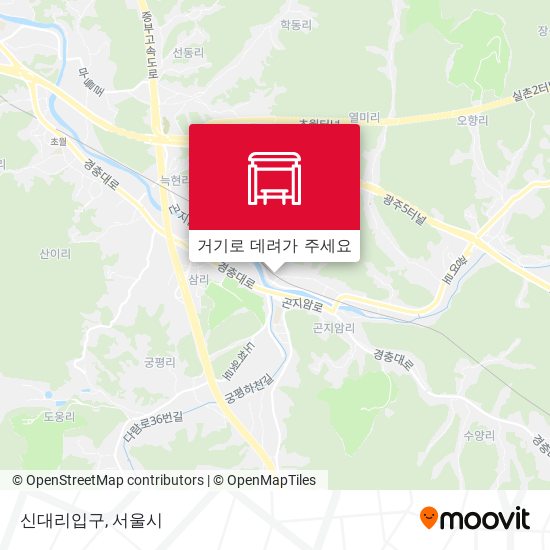 신대리입구 지도