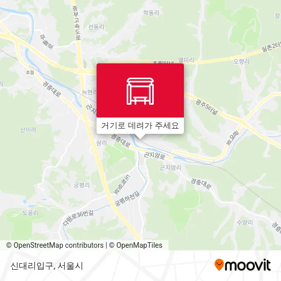 신대리입구 지도